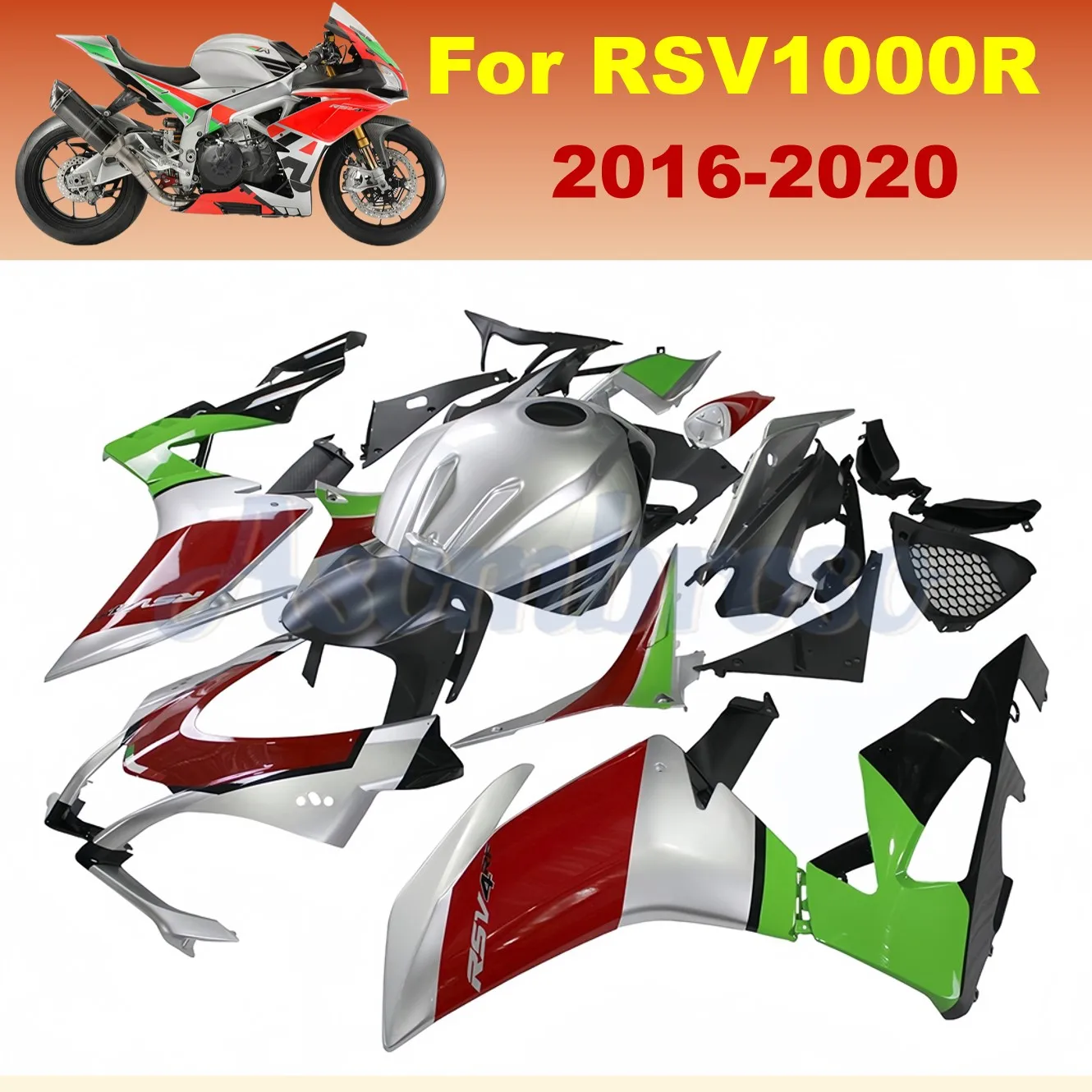 RSV1000 2016 2020 RSV1000RR RSV4 2017 2018 2019  For  Aprilia  Motorcycle complete set Bodywrok Protection Fairing kits