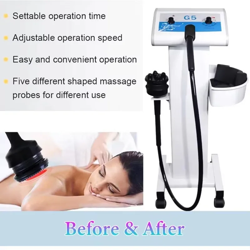 Hot Selling 5-head Vibrating G5 Body Massage  Beauty Machine