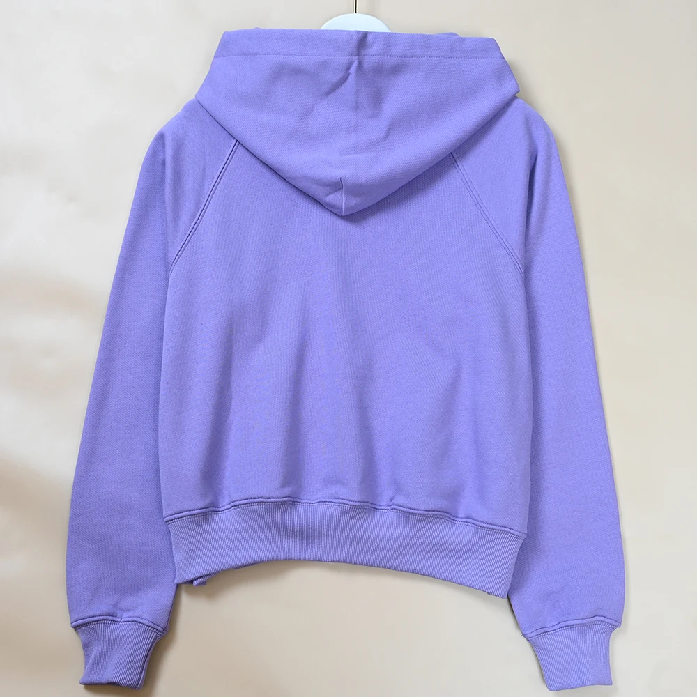 Herfst Winter Nieuwe Sle Dames Casual Lange Sve Hoodie Katoen oulder Insertion Sweatshirt Loose Fit Pendelen Sle...