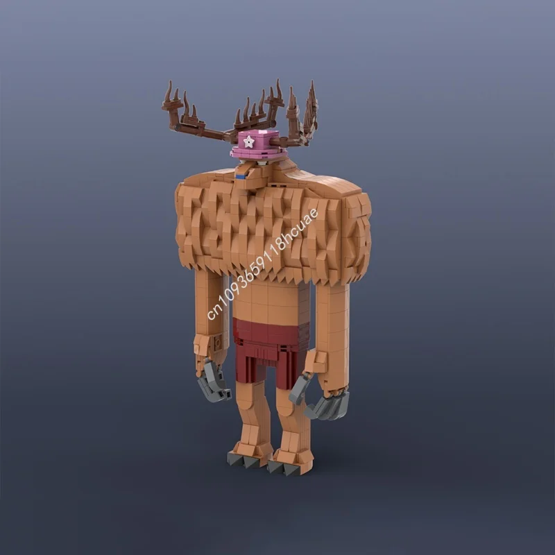 1310 pièces MOC Monster Point Chopper une pièce modèle de construction cadeau de noël blocs jouet Architecture assembler idée créative brique