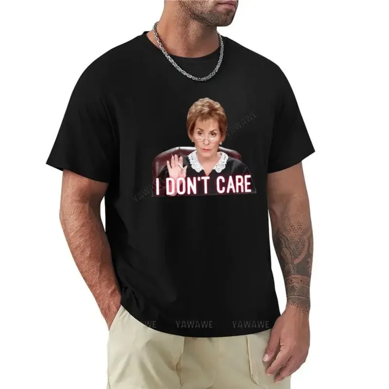 She doesn’t care. T-Shirt T-shirt for a boy cat shirts boys white t shirts black t-shirts for men cotton top tees mens t-shirt