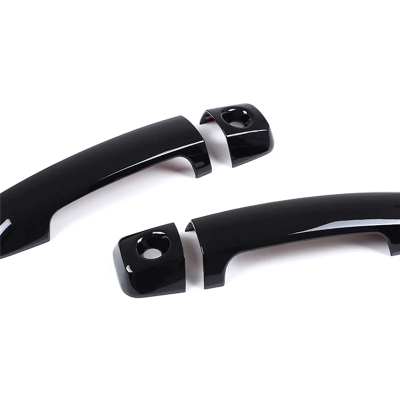 2Pcs Black Car Exterior Door Handle Cover Trim for TOYOTA 2007-2021 FJ CRUISER