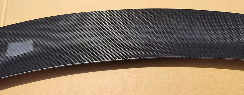 Dry carbon weave