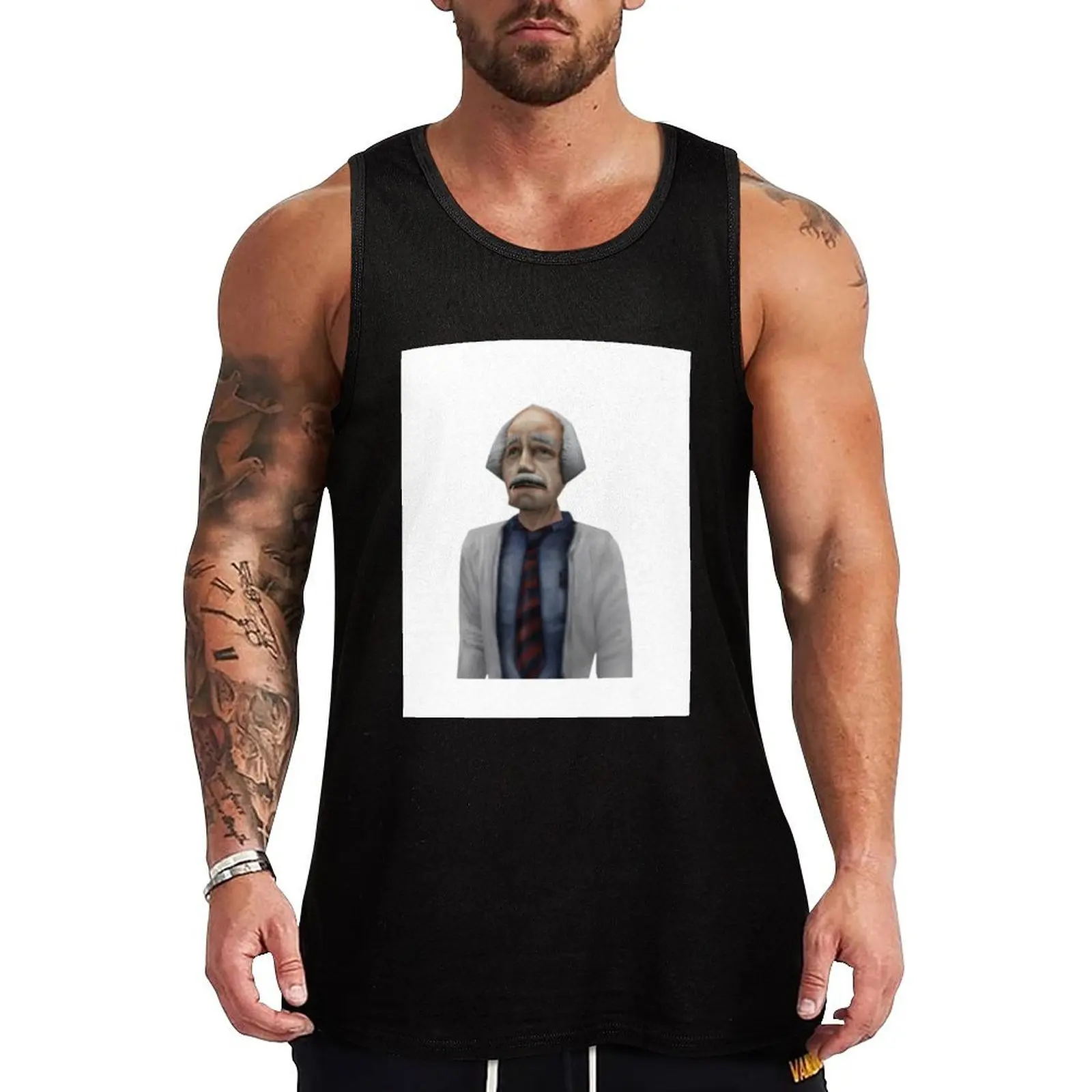 

Half-Life Scientist 02 (Doctor Coomer) Tank Top summer clothes sleeveless man shirts Men's sleeveless t-shirts for Men's gym