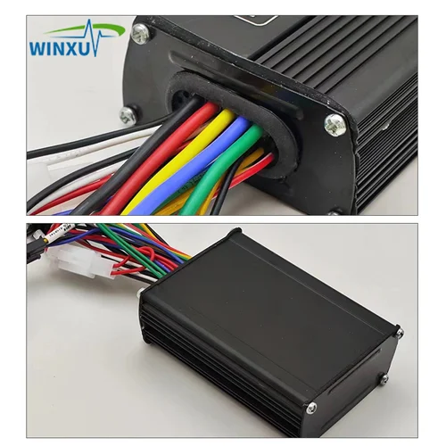 Imagen 2 del producto Controlador Universal de onda sinusoidal de Motor sin escobillas, 48V, 20A, 500W, TF-100, pantalla LCD TF100, Kit de acelerador para patinete eléctrico kugoo M4