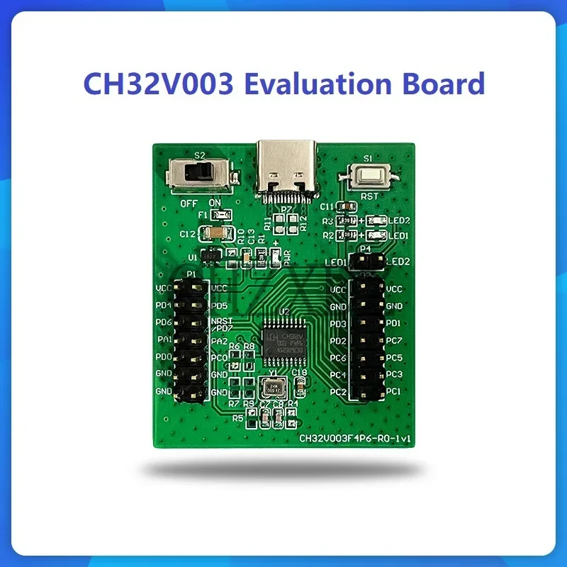 100% Original CH32V003 Development Board Kit CH32V003 F4P6-EVT Evaluation Board