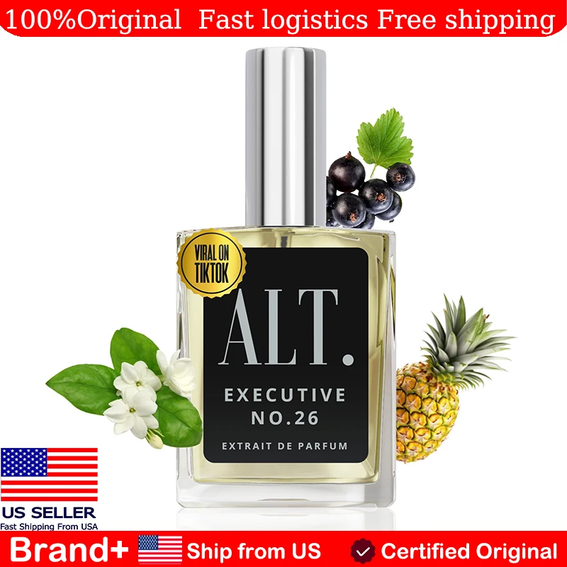 

ALT. FRAGRANCES Executive No.26 Inspired By Creed Aventus Men Extrait De Parfum Long Lasting Woody Fruity Cologne Portable 60ML