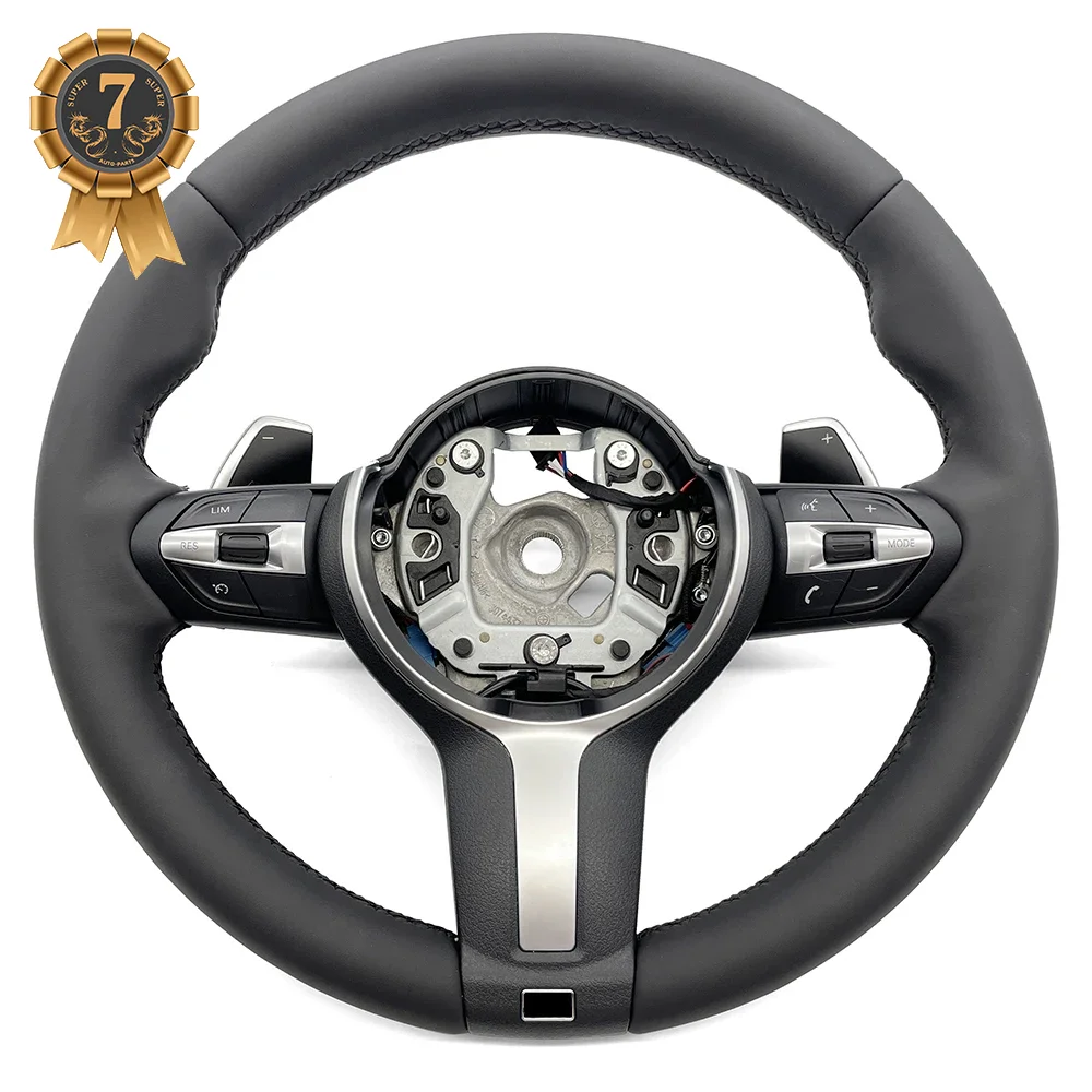 For BMW F30 F10 F20 F22/23/44/F32/F33/36 Full Leather MultiFunctional Steering Wheel Assembly