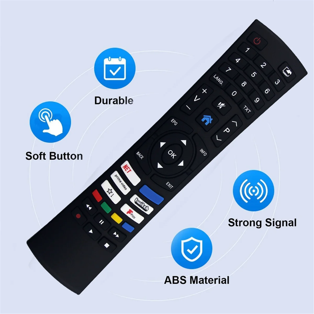 A57G-RC1829 Replace Remote Control for MEDION TV Remote Control