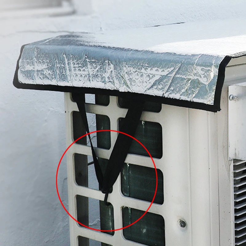 Outdoor Rainproof Air Conditioning Cover Air Conditioner Waterproof Dust Cover Washing Anti-Dust Anti-Snow Cleaning Bag