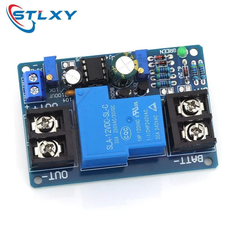 Stlxy 12V 30A Universal battery protection module prevents over discharge voltage and automatically restores low voltage