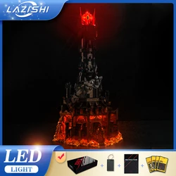 Lazishi LED 10333 set is suitable for Lord of the Rings: Baladu building blocks (only including lighting accessories)