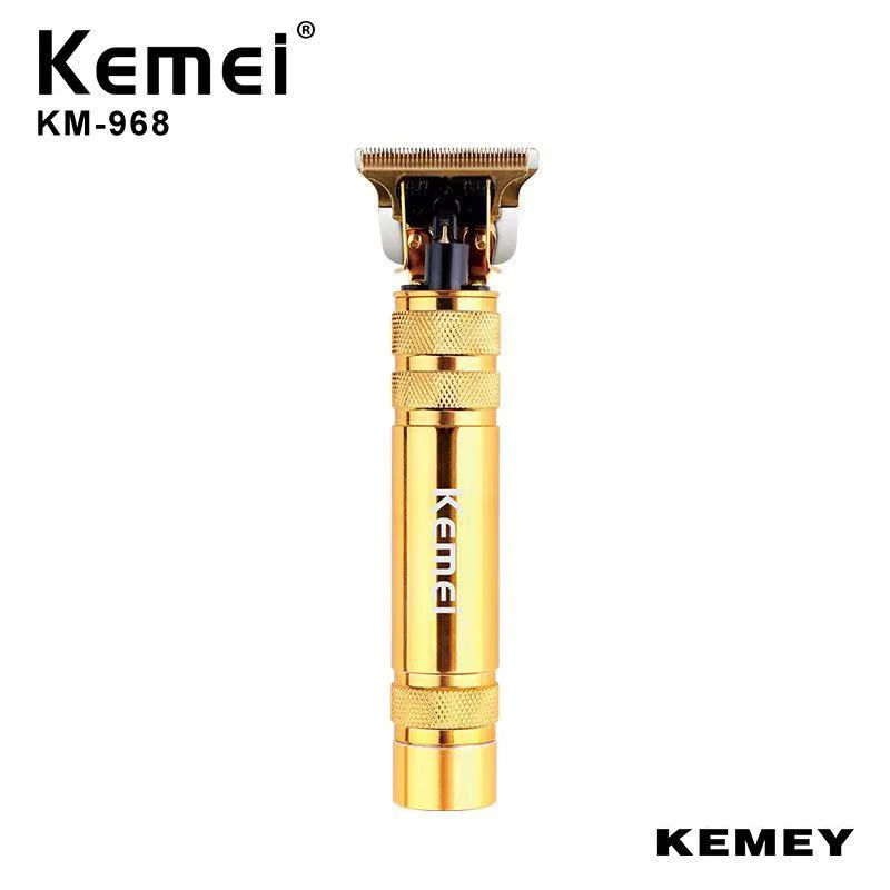 Kemei USB Rechargeable Electric Hair Clipper Cordless Hair Trimmer Set For Hair Cutting Professional Shaver Trimmer KM-968