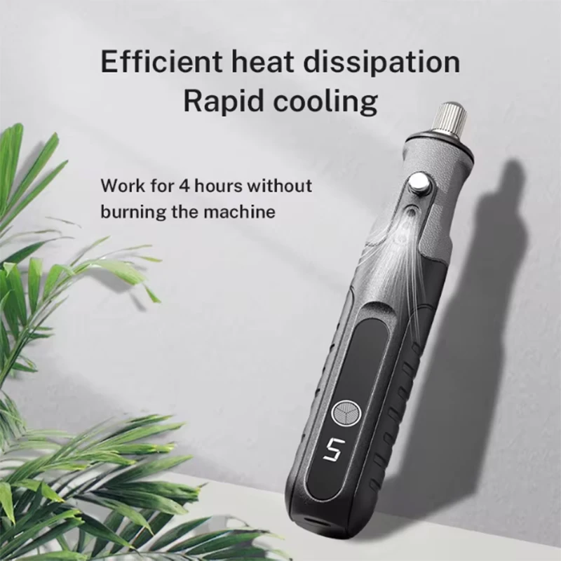 JH Cordless Electric Mini Rotary Tool Drill Grinder Engraving Kit for DIY Crafts And Home Projects