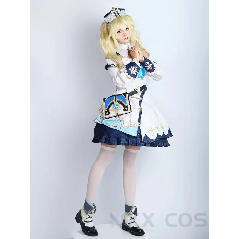 أزياء جينشين إمباكت نيكولاس التأثيرية، فستان كوميدي لحفلات الهالوماس، لعبة دعامة الرسوم المتحركة