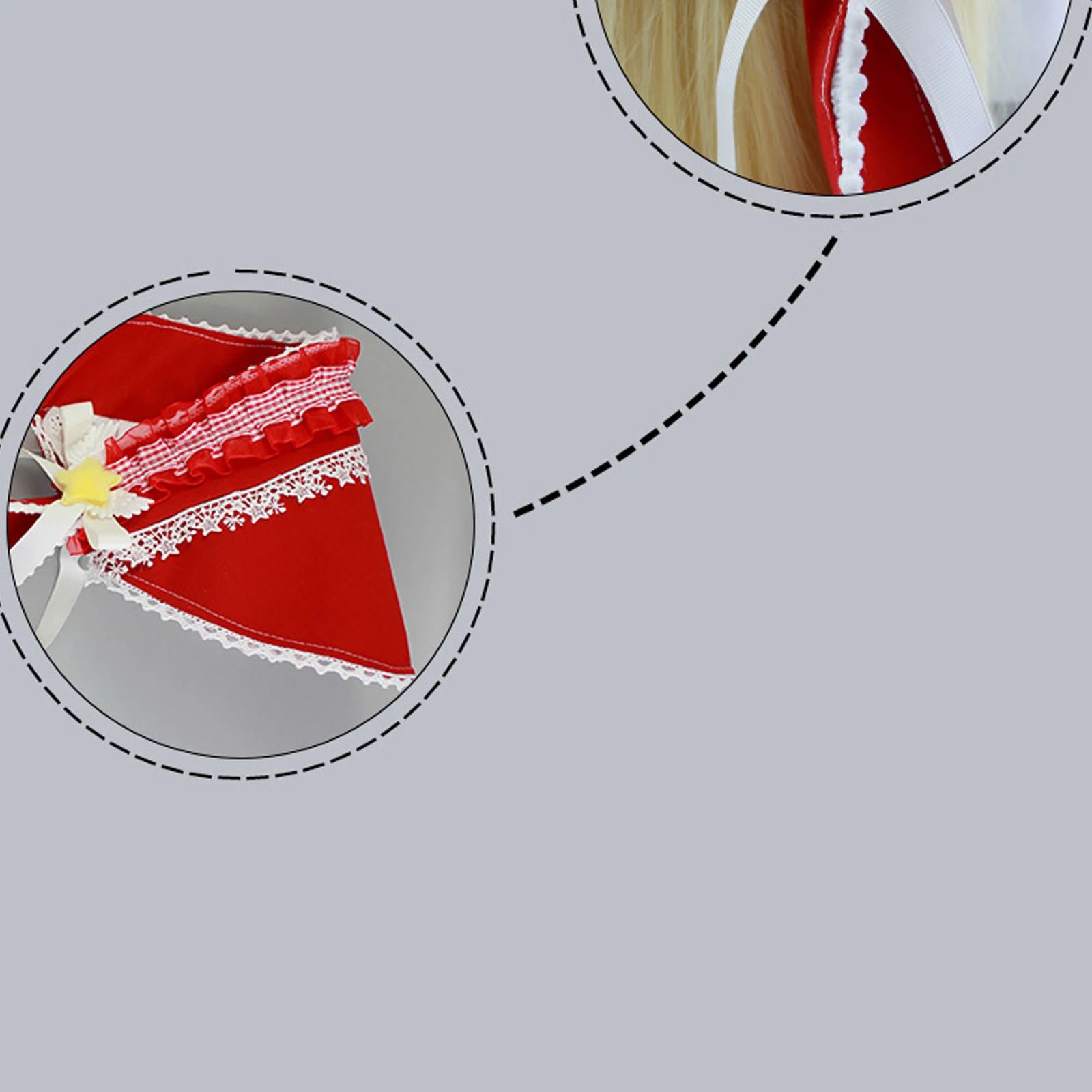 Enchanting Rabbit Ear Hat with Delicate Lace Trim And Adjustable Fit Whimsical Tea Party Headpiece for Halloween Cosplay Events