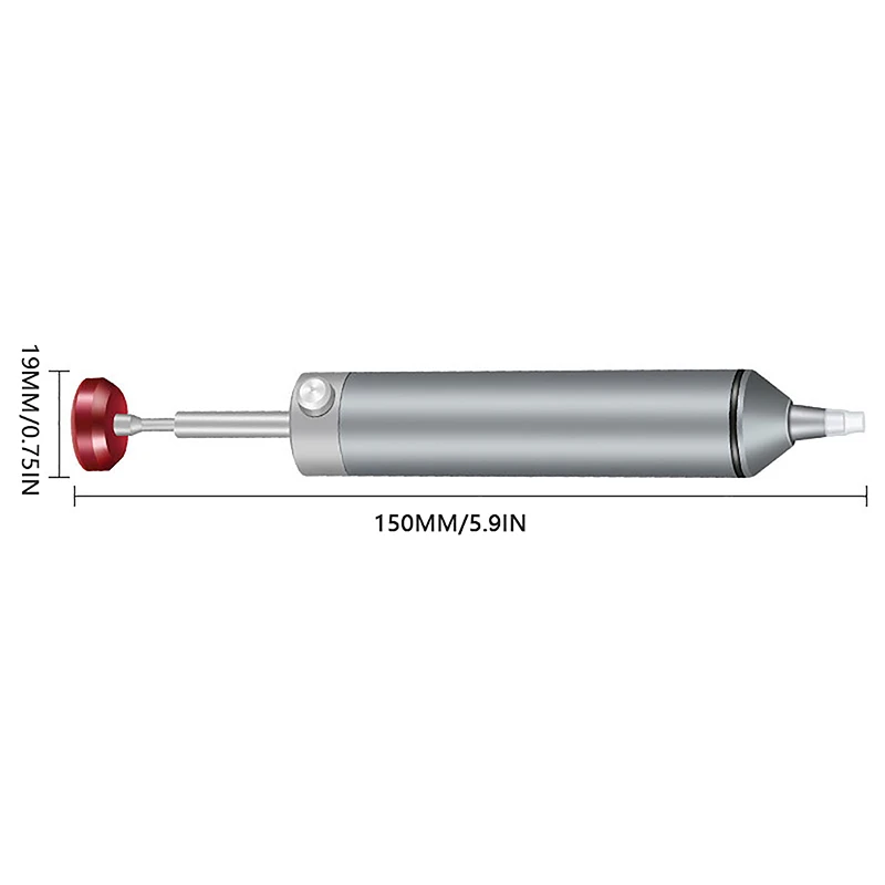 Imagem -06 - Alumínio Liga Poderosa Desoldering Bomba Picker Sucção Estanho Solda Pen Remoção Vácuo Solda Ferro Soldagem Repair Tool pc