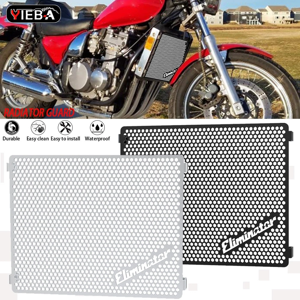 

Motorcycle Radiator Guard Grille Protection Cover For Kawasaki Z L400 ZL400 ELIMINATOR 1985-1995 1986-1997 1996 ZL600 ZL 600