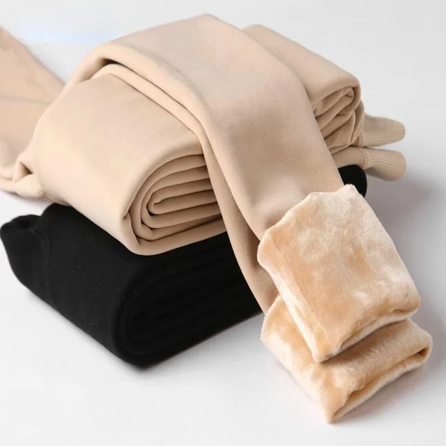Zimowe legginsy dla kobiet ciepłe legginsy aksamitne w jednolitym kolorze leginsy legginsy z wysokim stanem rozciągliwe legginsy dropshipping