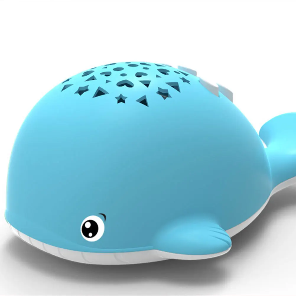 1 pz macchina per l'apprendimento della proiezione del cielo forma di balena regalo educativo per l'apprendimento precoce suono dell'effetto luce racconto di storie