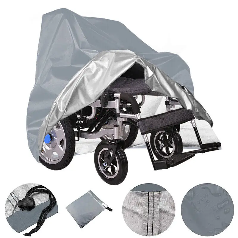 Waterproof Wheelchair Protection Cover Nylon Electric Wheelchair Dust Proof Covers Outdoor Elderly Mobility Scooter Chair Cover