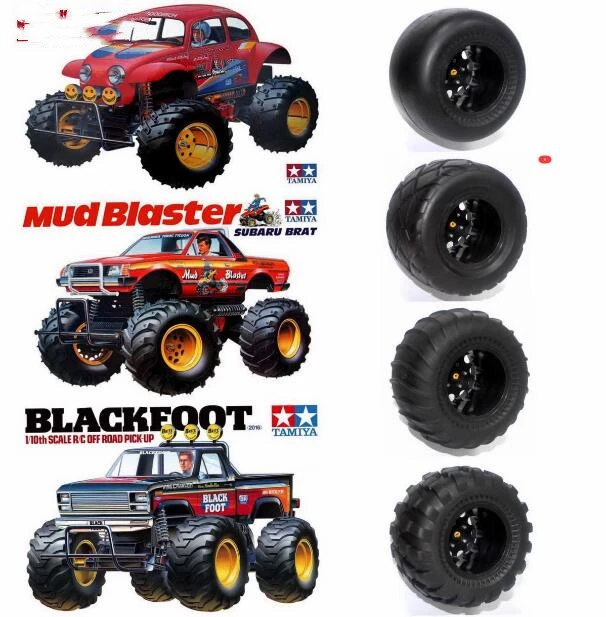 1/10 1/12 1/14 1/16 Off Road MT Truck Wheels/TIRES Tamiya CW01 ORV Lunch  box WR02 Willy F350 Hilux CC01 cc02 CR02 HPI Flux REVO - AliExpress