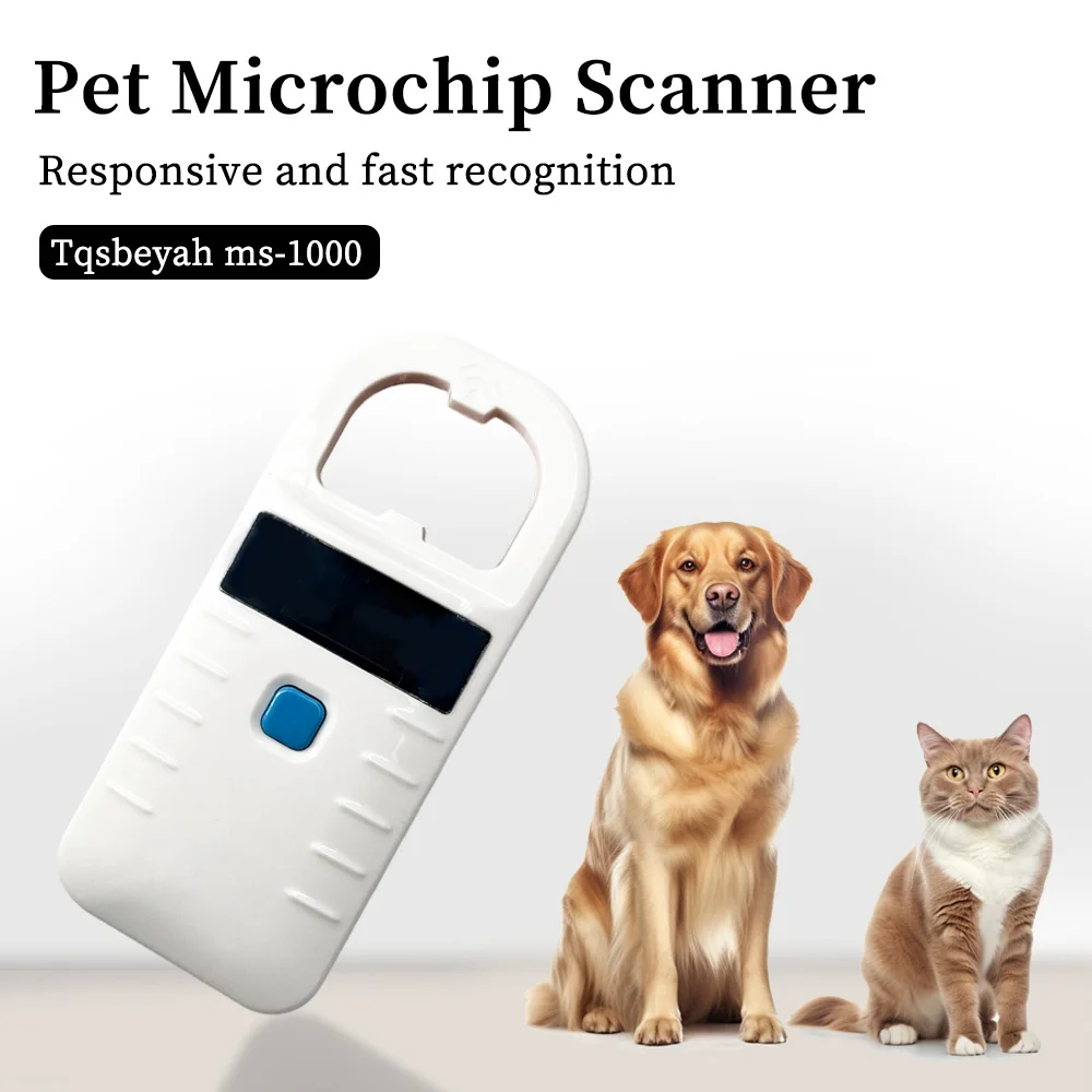 Bluetooth Pet Microchip Reader Handheld 134.2KHz Animal RFID Scanner USB Pet ID Chip Tag Reader for Dog Cat ISO11784/11785 Ident