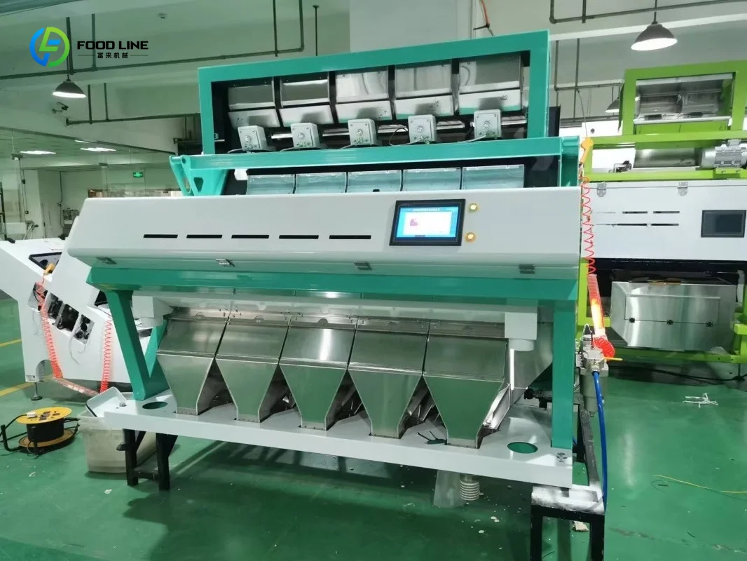 Industrial Grain Color Sorter for All Kinds of Beans Cereals Seed Optical Sorting Machine Custom
