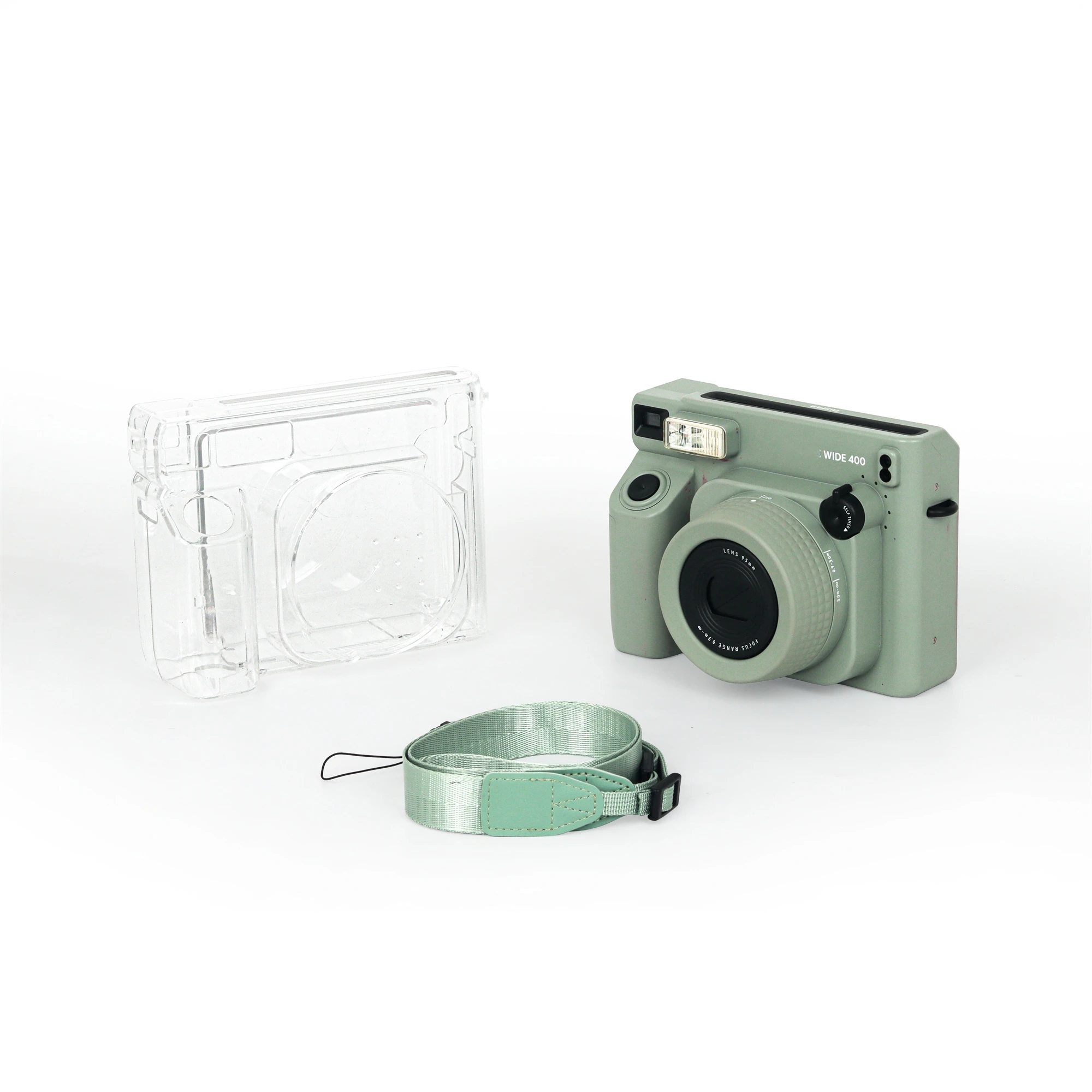

Прозрачный чехол для камеры Instax Wide 400, портативный защитный чехол из прозрачного материала, устойчивый к царапинам и падениям.