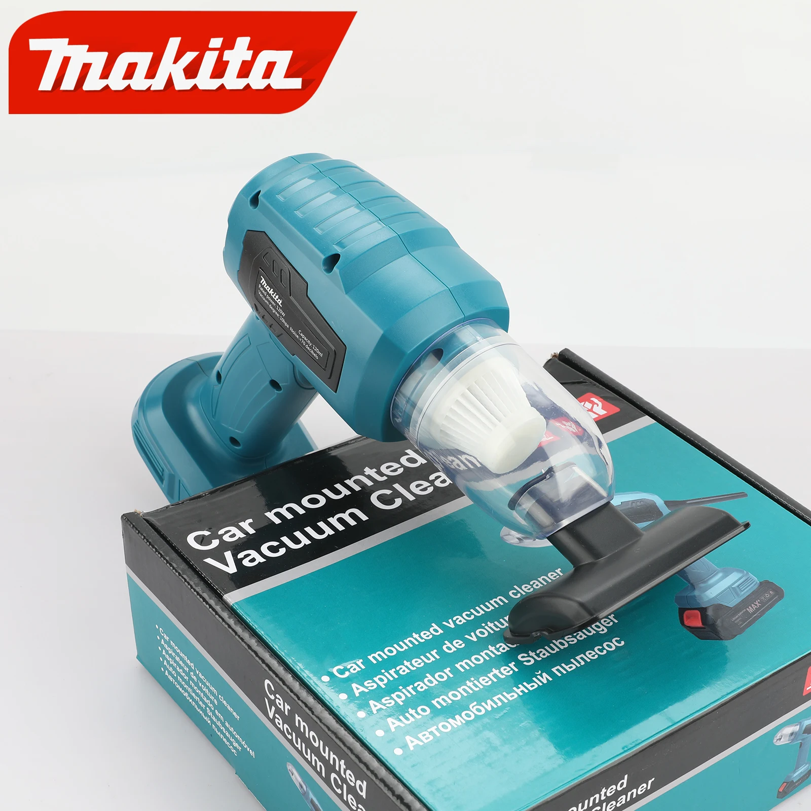 Makita Mini Handheld Car Vacuum Cleaner 100ML Cordless Portable Vacuum Keyboard Car Cleaning Tools For Makita 18v Battery