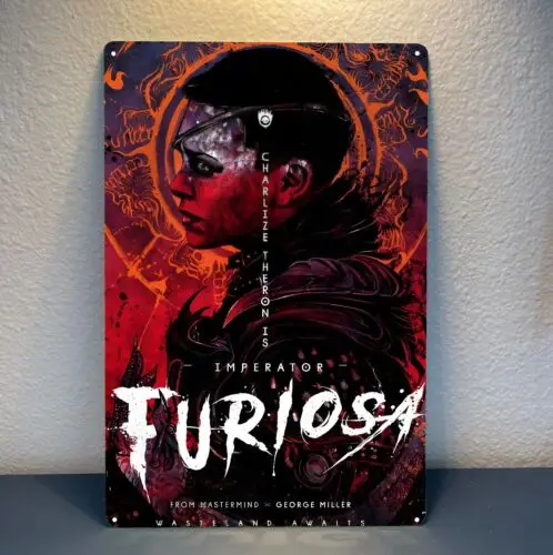 Mad Max Furiosa Movie Metal Poster - Collectable Tin Sign - 20x30cm