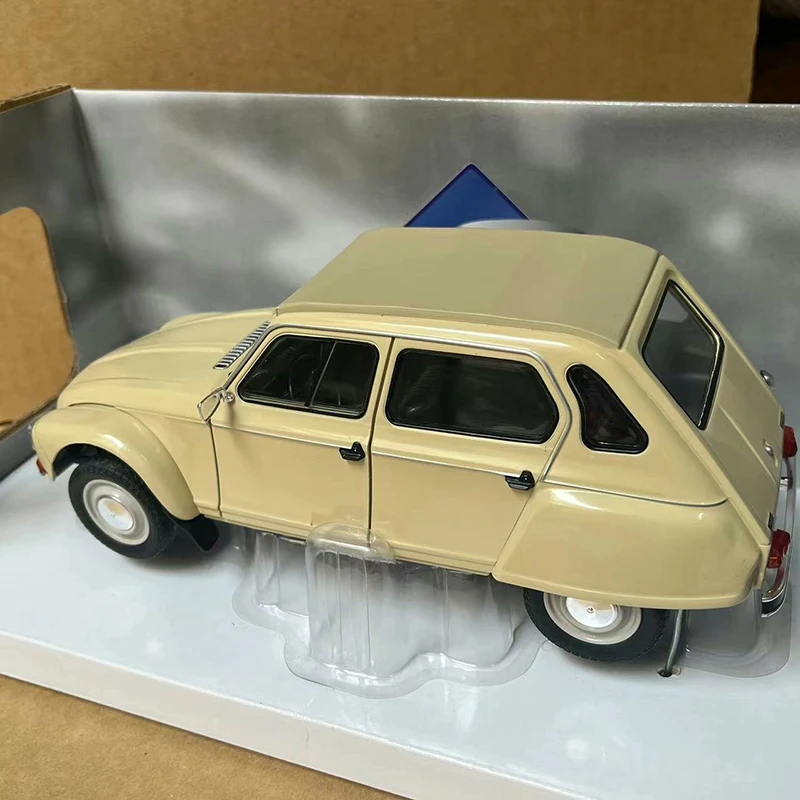 SOLIDO 1:18 CITROEN DYANE 6 Simulation Alloy Car Model Diecast Toy Collectible Ornaments