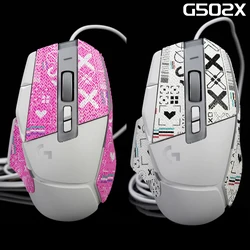 Btl Mouse-logitech g502x g502 x用のグリップスキッドステッカー,有線,滑り止め,制汗