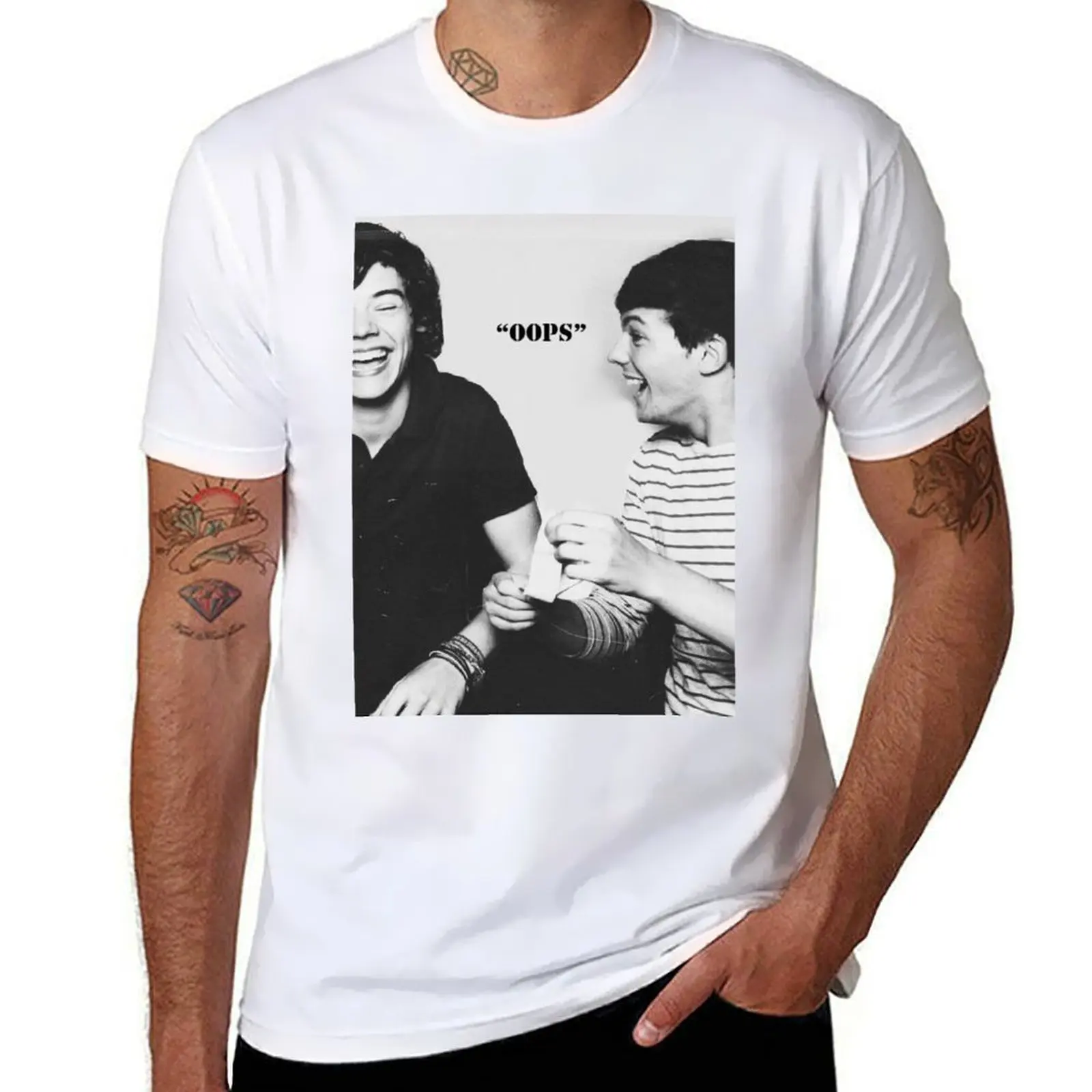 

Футболка Larry Stylinson, мужские футболки с рисунком, забавные мужские футболки, футболка с рисунком