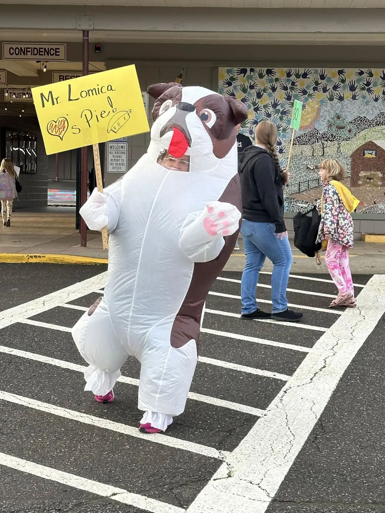

Надувной костюм щенка, наряд для взрослых собак, как набор игрушек для взрослых, забавный Хэллоуин, животное, щенок, реквизит для косплея, праздничный подарок