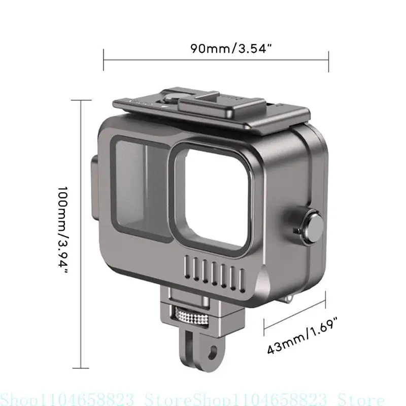 652F 40M الغوص تحت الماء CASE IPX8 مقاوم للماء للبطل 11/10/9