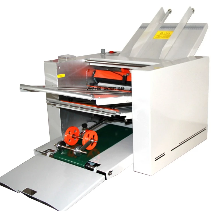 

Folding Machine Automatic Paper ZE-8B/4 Portable Multiple Office Instruction Brochure Leaflet FOLDING MACHINE