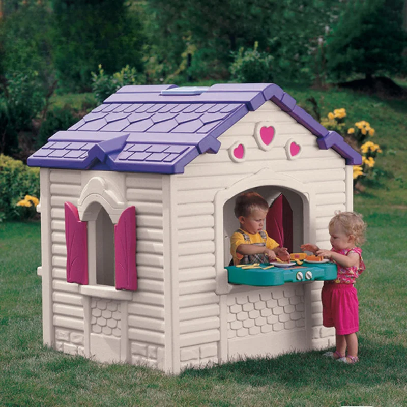 toys cottage house used mushroom for plastic toddler children's outdoor cubby kids indoor playhouses