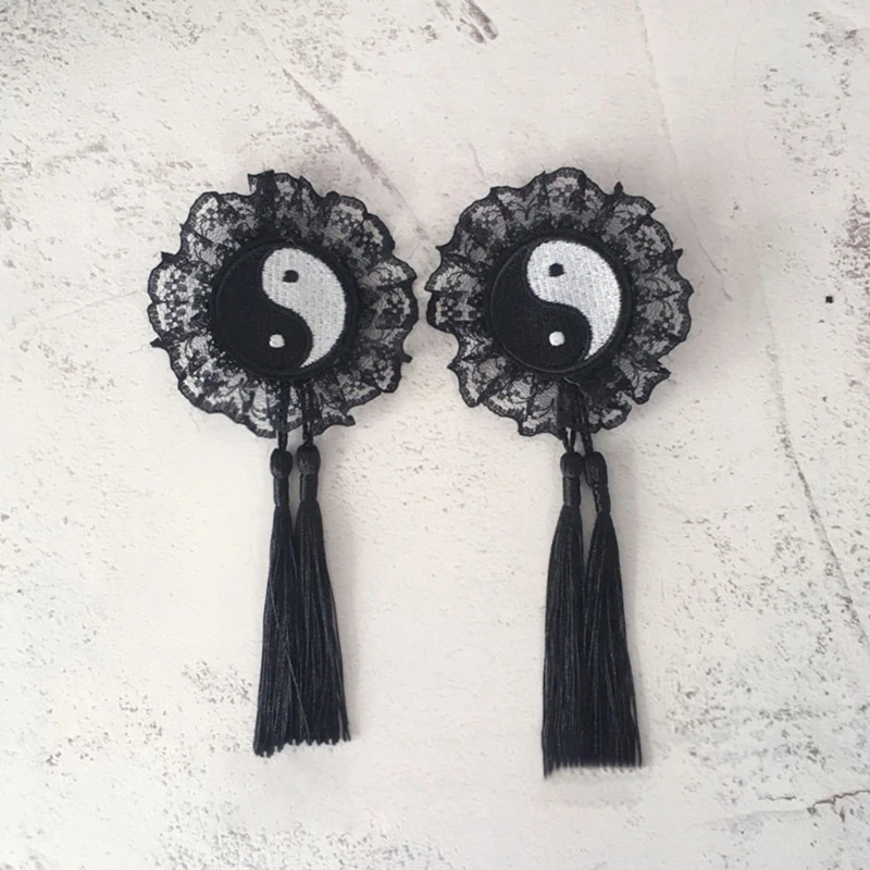 652f TASSELS BAGUA CLIP CABE