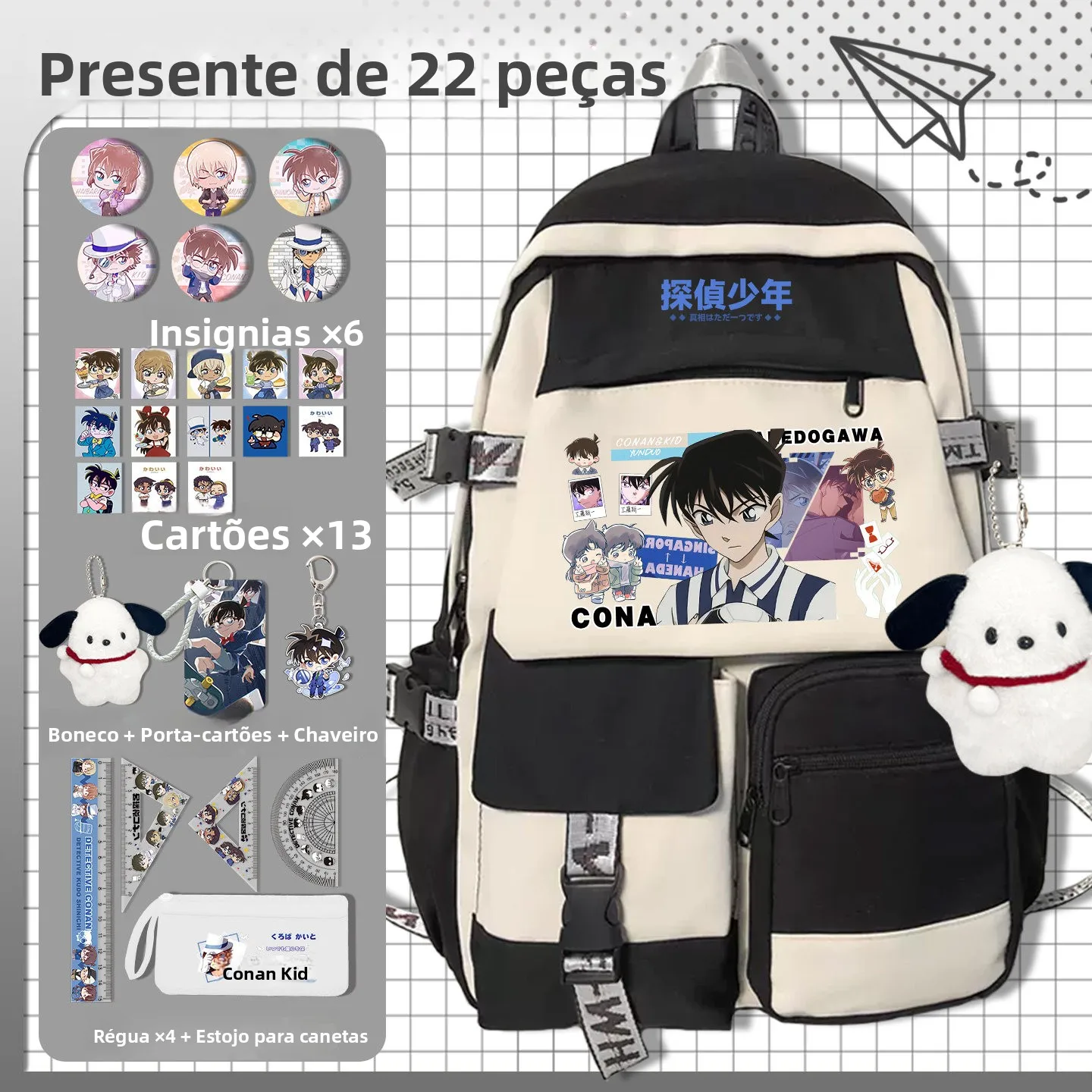 sac-a-dos-unisexe-pour-eleves-du-primaire-grande-capacite-sac-a-double-bandouliere-serie-conan-joint-name-sac-d'ecole-souple-et-impermeable