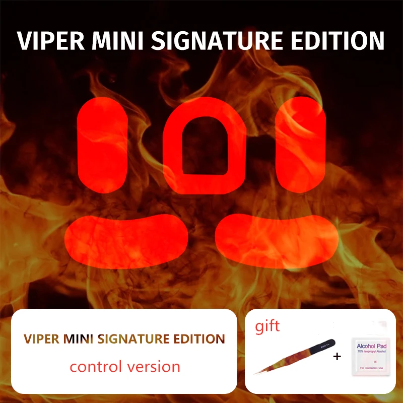 1 Set/pack Replacement Mouse Skates For Razer Viper Mini SE Signature Edition Control Speed Mouse Feet ICE Version Mice Glides