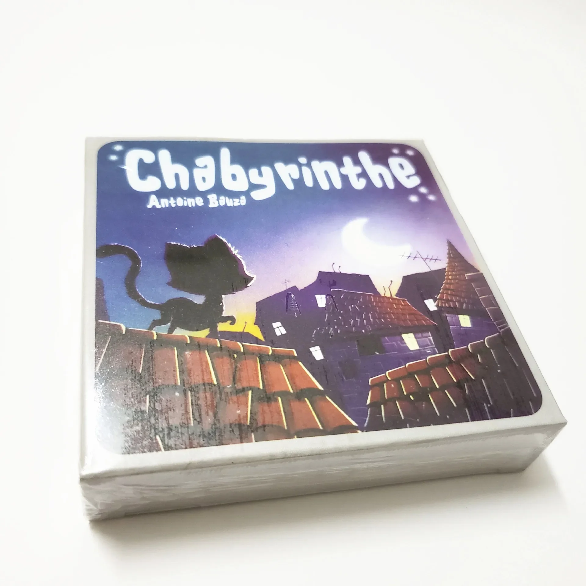 1 Set Newest Chabyrinthe Board Games Kitten Cat Cards Party Card Game Cute Gift Full English Version Home for Kids