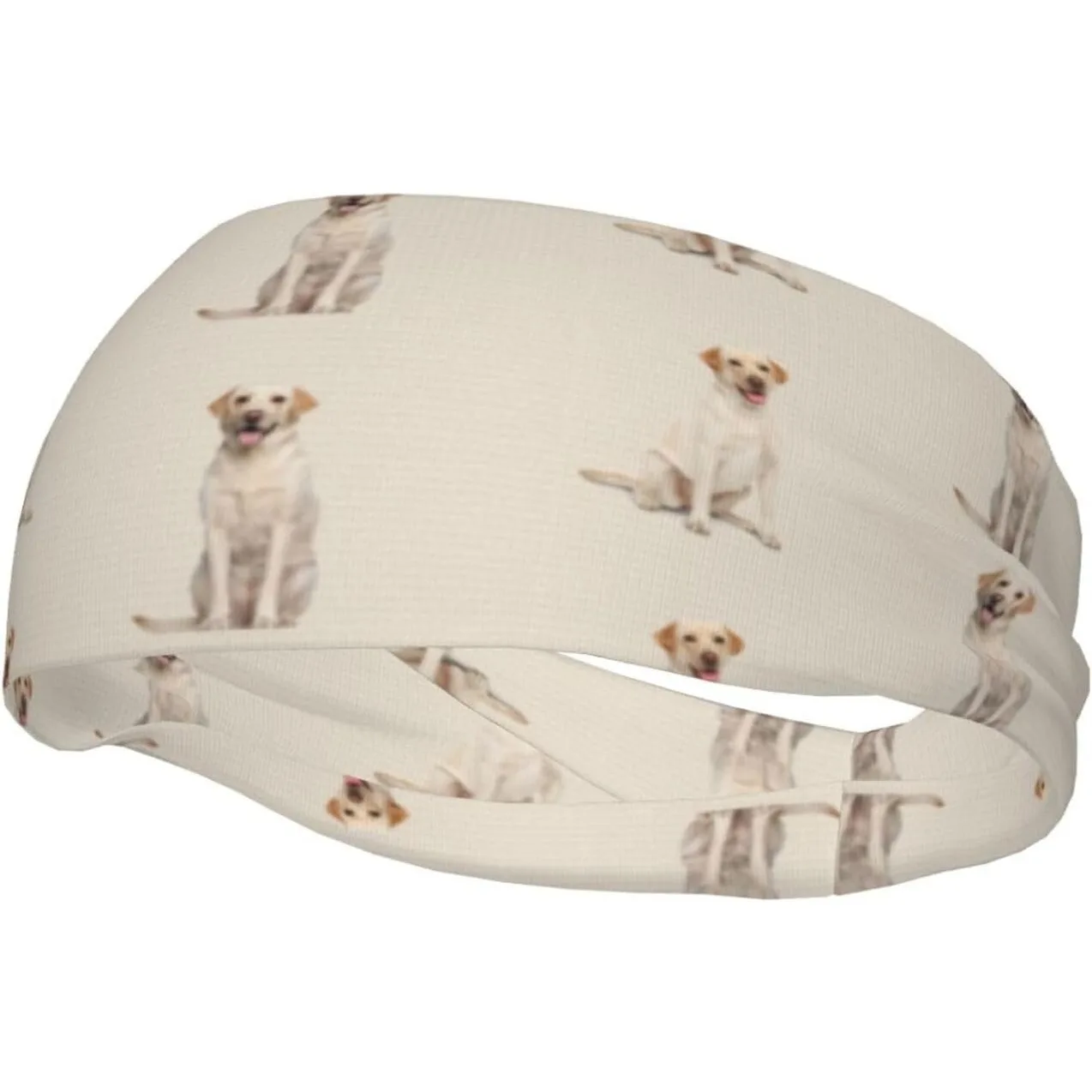 

Спортивная повязка на голову для собаки лабрадора, мужская и женская повязка на голову для бега, модная декоративная повязка на голову, эластичная повязка на голову