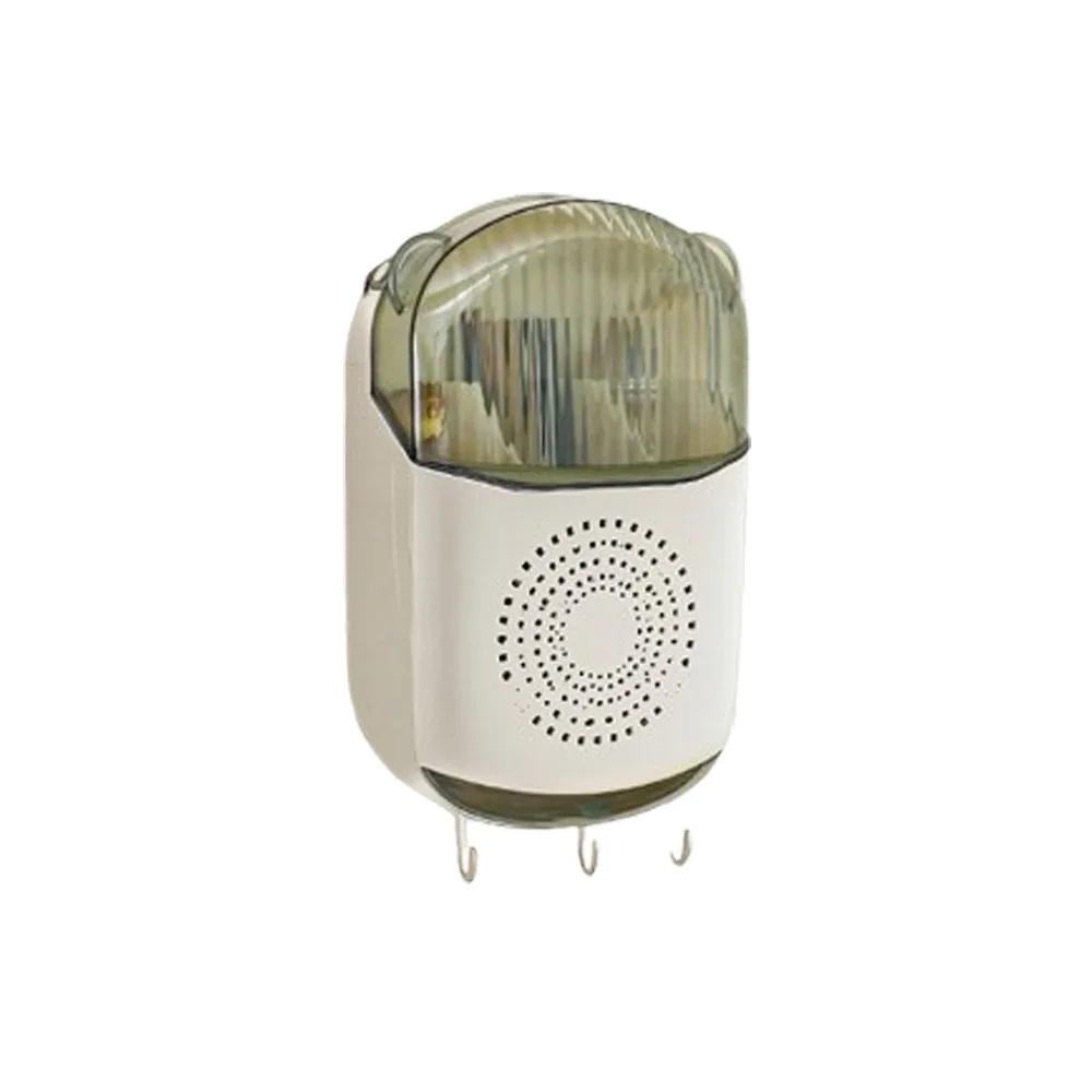 

Large Capacity Wall-Mounted Chopstick Holder Dustproof with Lid Cutlery Holder Plastic Cutlery Storage Box For Home Kitchen