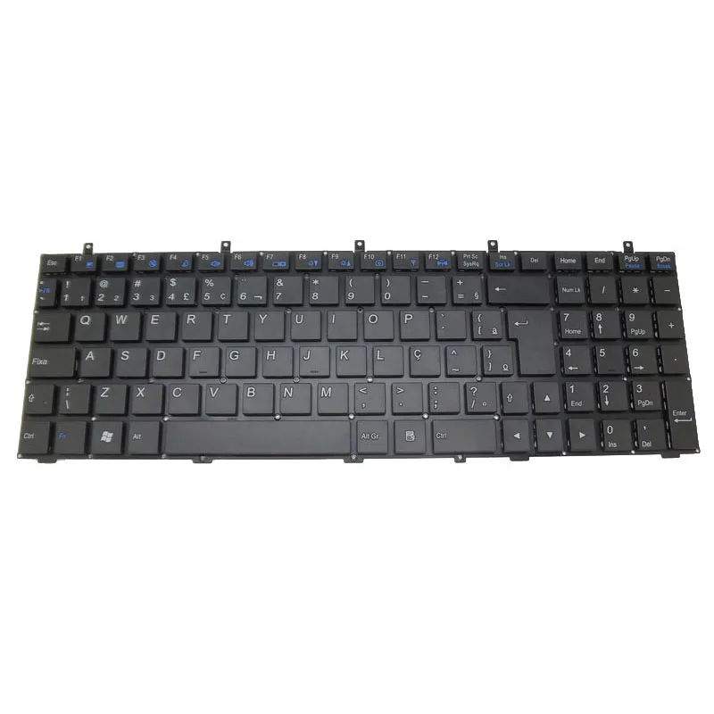 Brazil Keyboard For CLEVO W370ET W350ET W370SK W370SS W370ST MP-12A38PA-430 002-12A38LHB01 W350ET W350ETQ W350SKQ W350SSQ W350ST