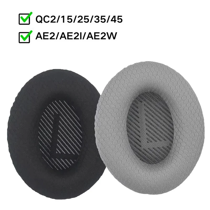 Ersatz-Ohrpolster für Bose QC2 QC15 QC25 QC35 AE2 AE2i AE2w Quiet Comfort Kopfhörer, hochwertige Protein-Ohrpolster, Zubehör
