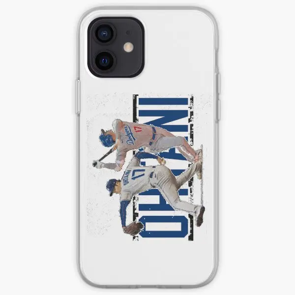 Shohei Ohtani Dodgers 2Way Player Iphone  Phone Case Customizable for iPhone 11 12 13 14 Pro Max Mini X XS XR Max 6 6S 7 8 Plus