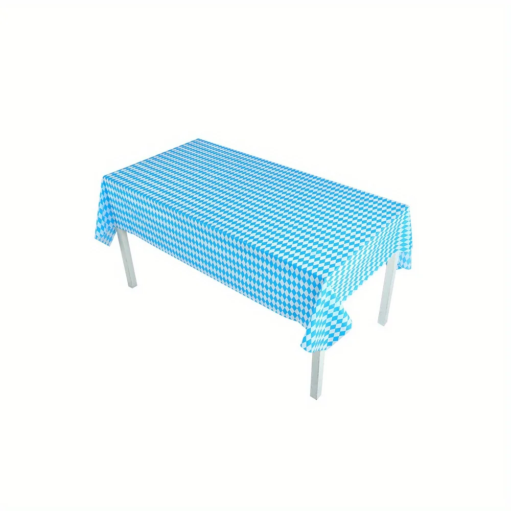 Oktoberfest Tablecover Plastic Table Cloth Rectangular Tablecloth Bavarian Party Supplies Bavarian Tablecloth German Table