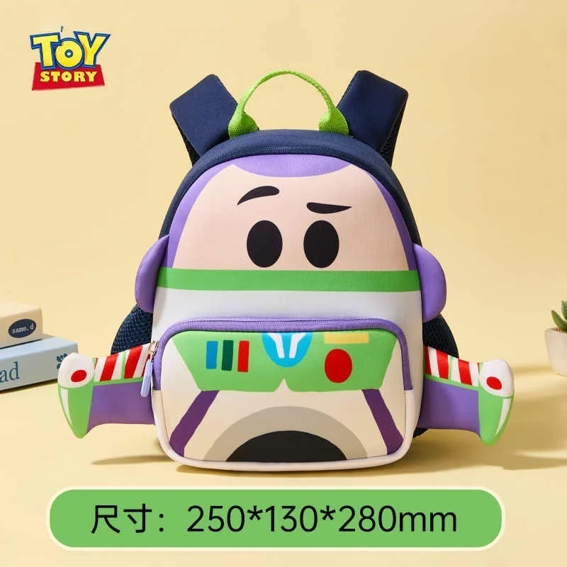 Nouveau Sac à Dos Toy Story 2026 Buzz Lightyear Dessin Animé Grande Capacité Léger pour Voyage Quotidien Extérieur Sac à Bandoulière Cartable Cadeau