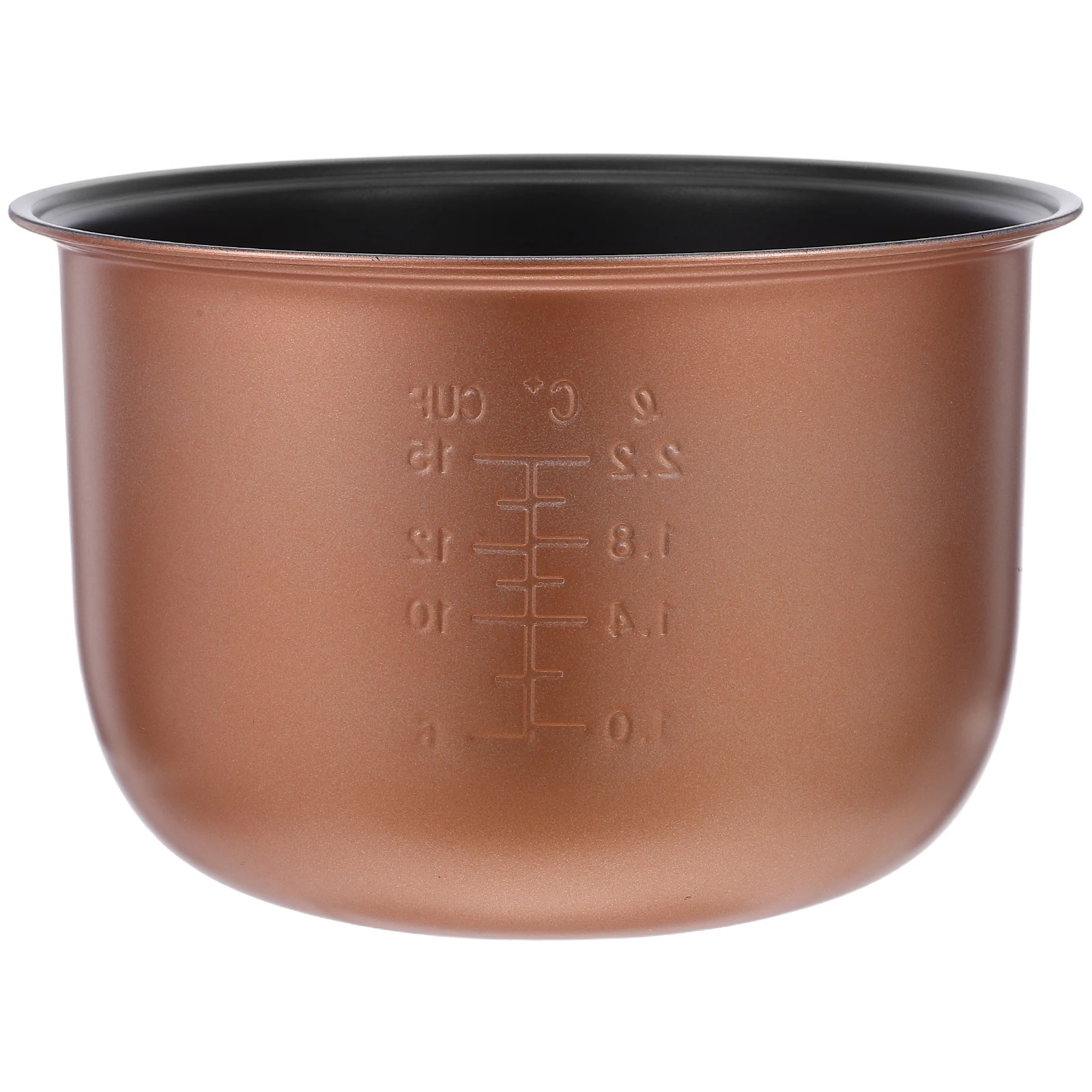 8L غير عصا جهاز طهي الأرز وعاء داخلي سبائك الألومنيوم وعاء الطبخ غسالة صحون-آمنة إدراج استبدال قطع غيار جهاز طبخ الأرز